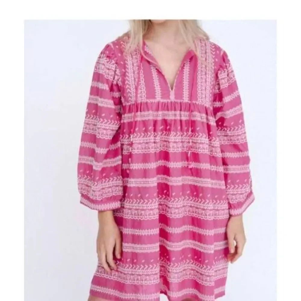 MELISSA NEPTON Bart dress in fuchsia One Size